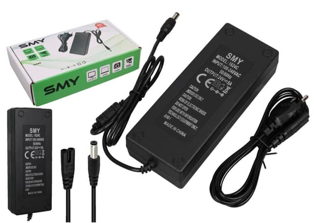 SMY 1624C 24V / 5A Τροφοδοτικό DC Adapter 5.5 x 2.5 mm