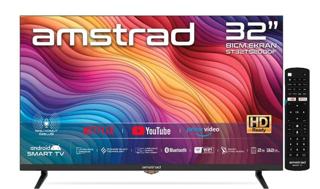 AMSTRAD ST32TS2000F FRAMELESS SMART LED TV