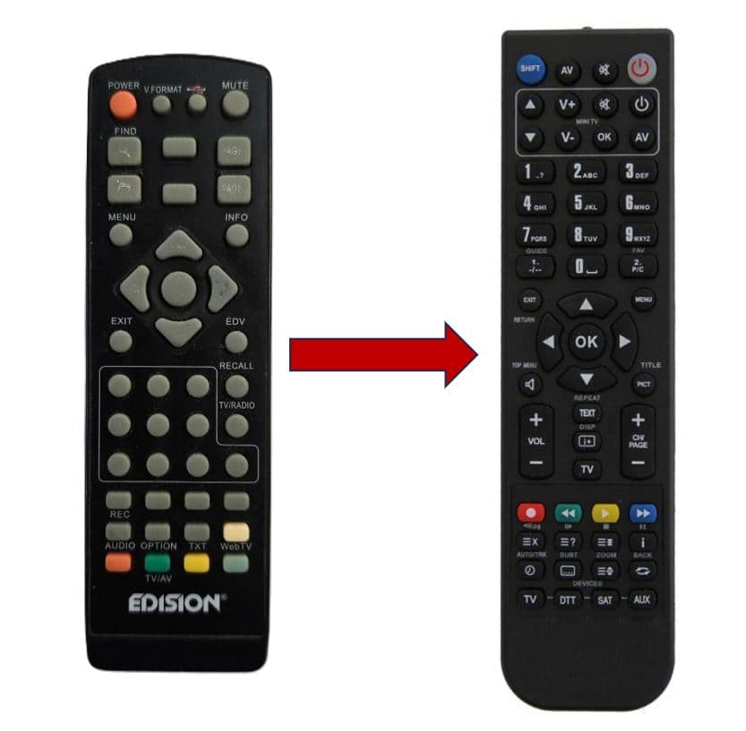 EDISION PROTON REPLACEMENT REMOTE CONTROL