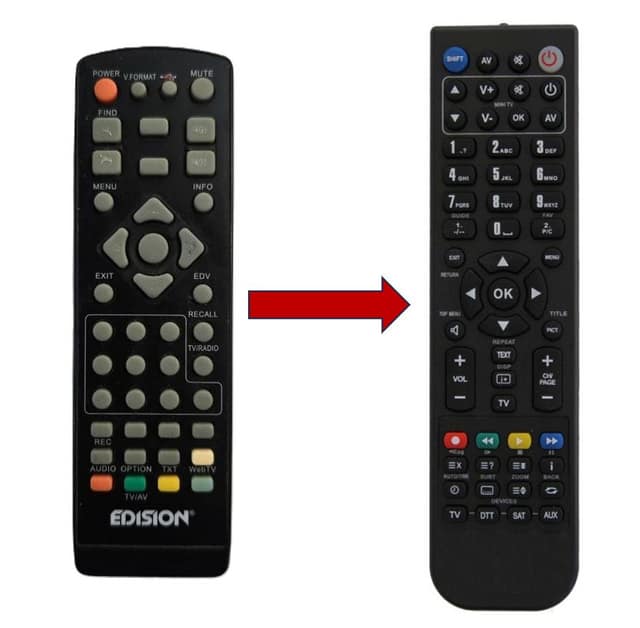 EDISION PROTON REPLACEMENT REMOTE CONTROL
