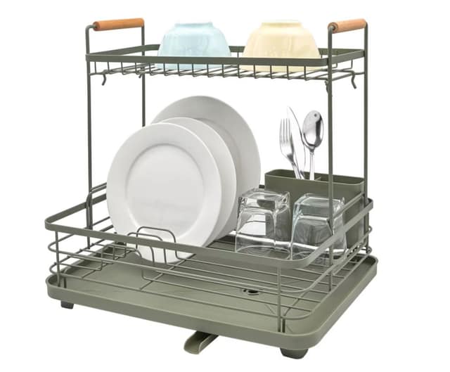 HAUSBERG HB-H LUX 166 Μεταλλικός Στεγνωτήρας Πιάτων Δύο Επιπέδων