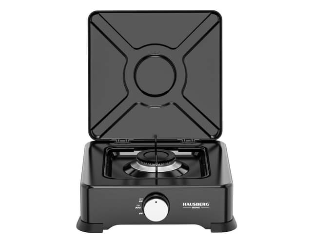HAUSBERG HB-H401NG Εστία Υγραερίου Με 1 Μάτι BLACK