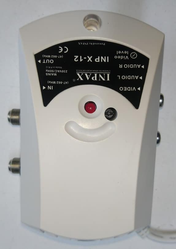 INPAX-12 UHF+VHF MODULATOR