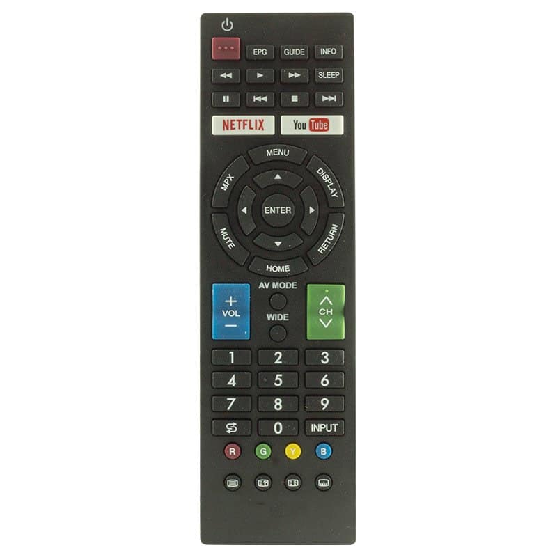 SHARP RM-L1346 ΤΗΛΕΧΕΙΡΙΣΤΗΡΙΟ LED TV NETFLIX - YOUTUBE