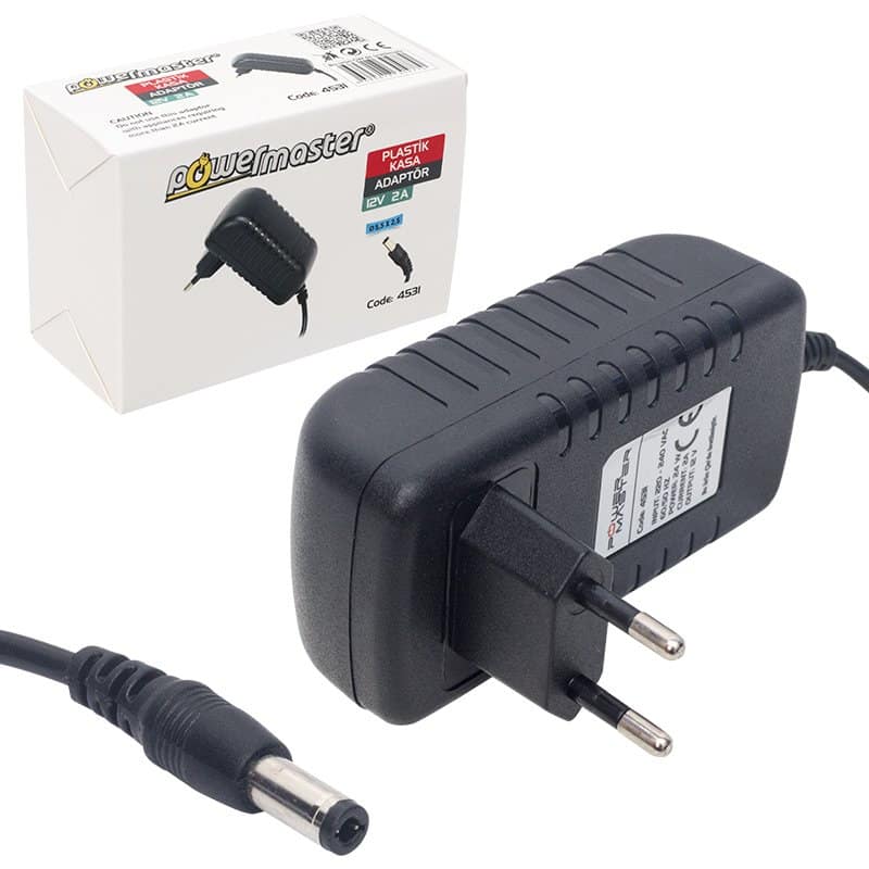 POWERMASTER 12V 2A Universal Τροφοδοτικό