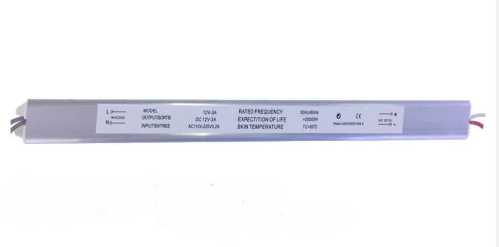 SUPER SLIM ΤΡΟΦΟΔΟΤΗΣ 12V-3A-36W