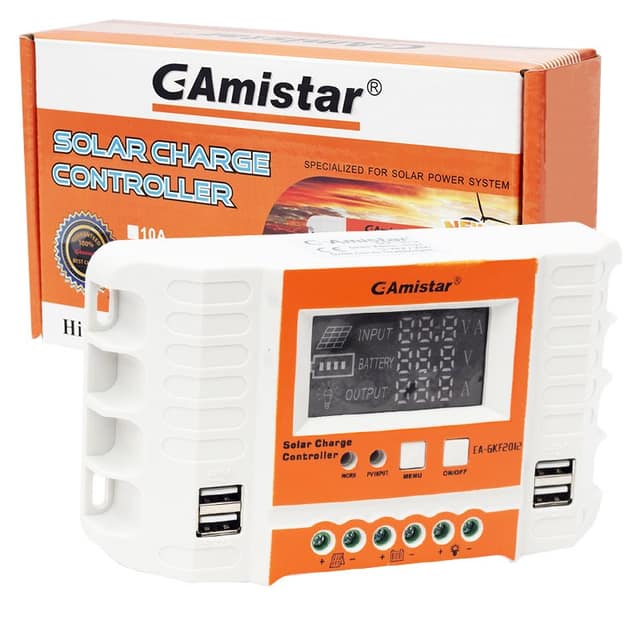 AMISTAR ΗΛΙΑΚΟΣ ΕΛΕΓΚΤΗΣ 12/24 VOLT 20A