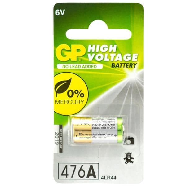 GP HIGH VOLTAGE 4LR44, 476A 6VOLT ΜΠΑΤΑΡΙΑ