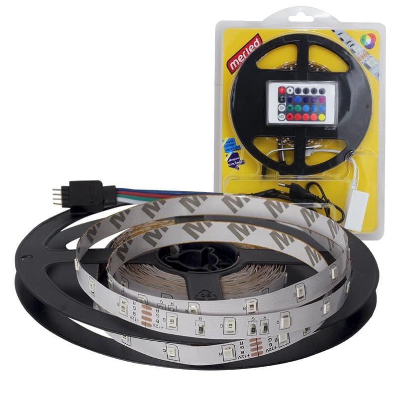 POWERMASTER 9383 ΣΕΤ RGB LED STRIP 5m.