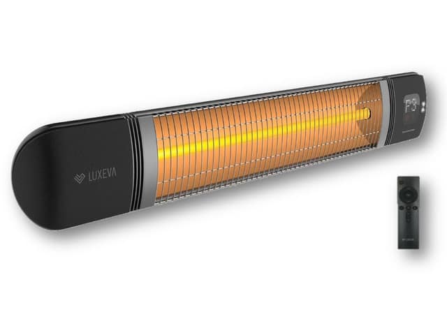 LUXEVA PRO-WL 2500W ΜΑΥΡΟΣ ΘΕΡΜΑΝΤΗΡΑΣ ΚΑΡΒΟΥΝΟΥ ΥΠΕΡΥΘΡΗΣ