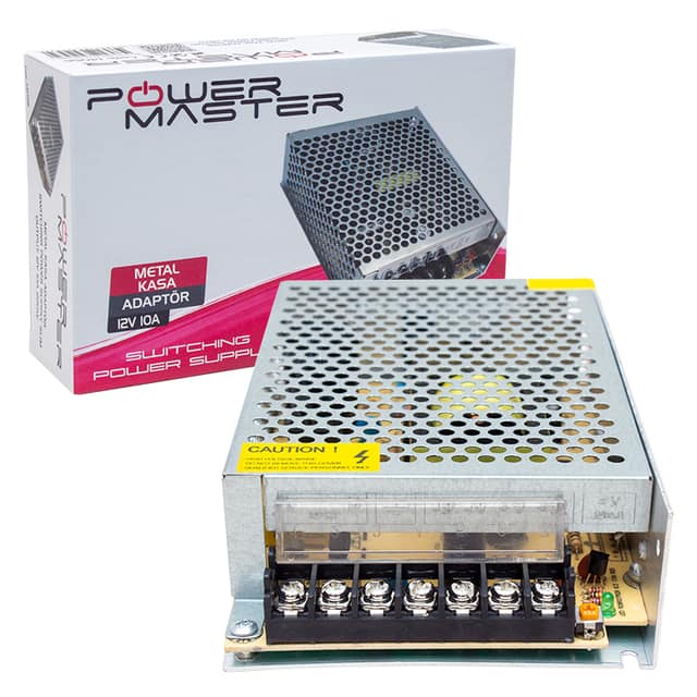 POWERMASTER ΤΡΟΦΟΔΟΤΙΚΟ 12V / 10A / 120W