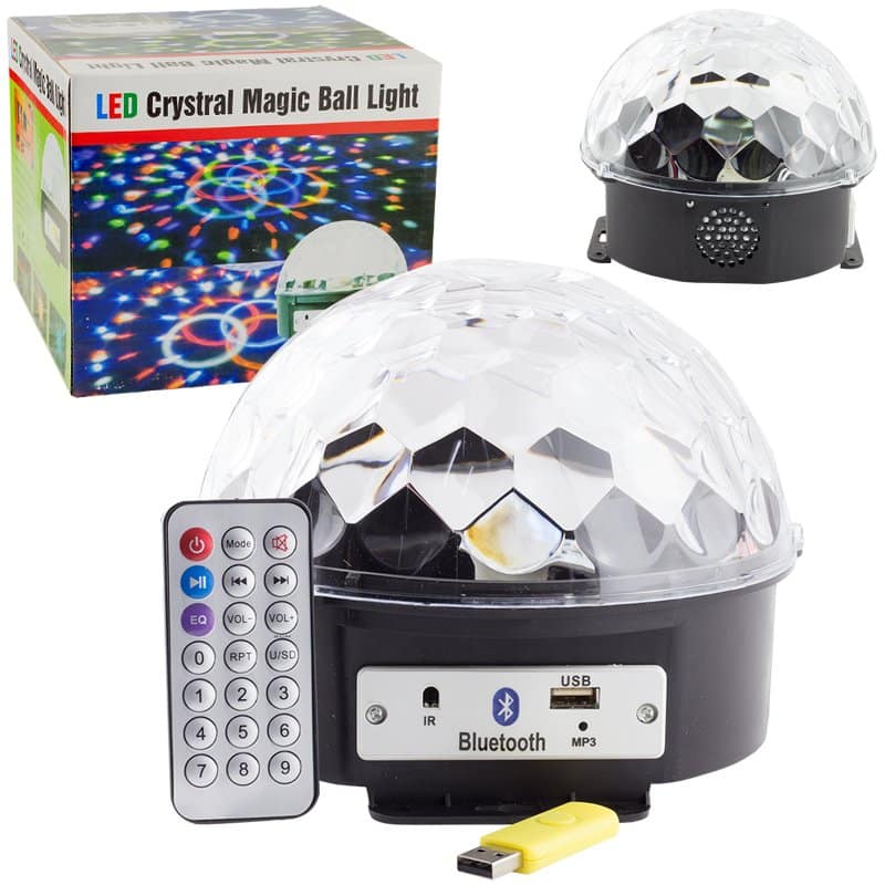 MagicVoice USB-BLUETOOTH ΜΠΑΛΑ DISCO Ημισφαίριο