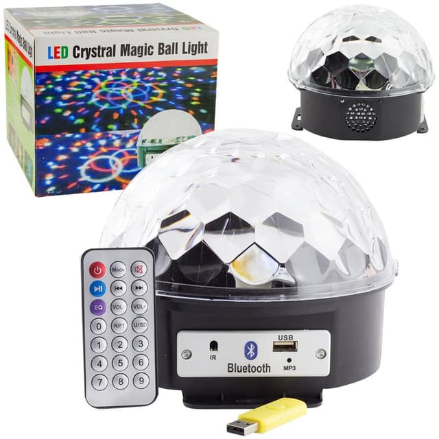 MagicVoice USB-BLUETOOTH ΜΠΑΛΑ DISCO Ημισφαίριο