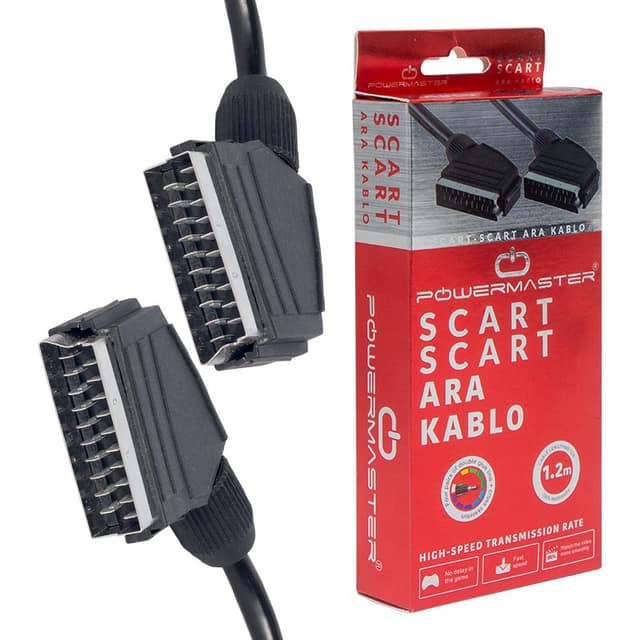Καλώδιο POWERMASTER SCART 1.2m