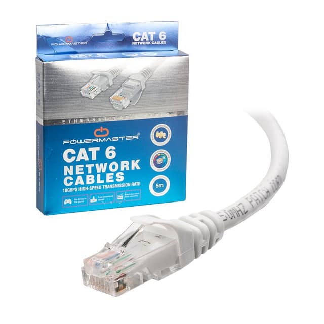 POWERMASTER PATCH NETWORK UTP ΚΑΛΩΔΙΟ CAT6 5M