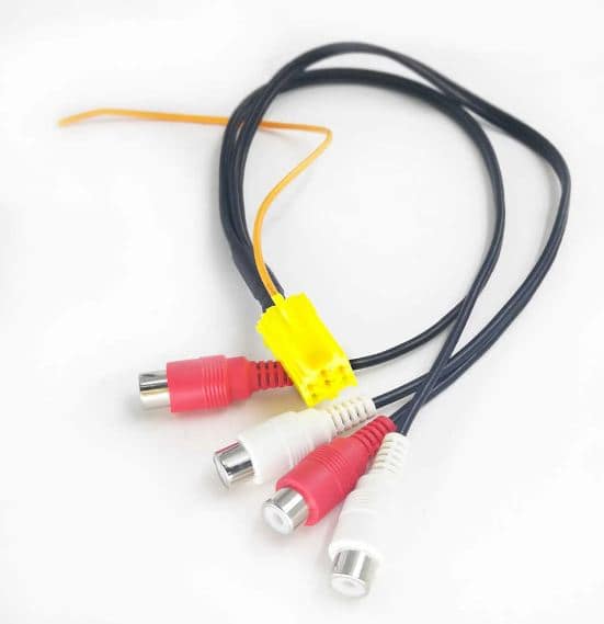 MINI ISO 6 PIN ΣΕ 4 RCA ΥΠΟΔΟΧΗ ΓΙΑ ΡΑΔΙΟΦΩΝΟ ΑΥΤΟΚΙΝΗΤΟΥ CD