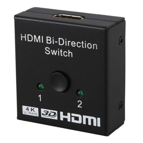 POWERMASTER PM-19903 2 Θύρες HDMI Διπλής Κατεύθυνσης Διακόπτης / Διαχωριστής 4K 2K