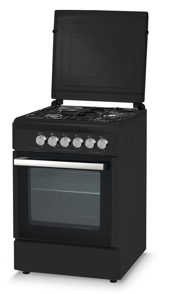 KUMTEL 60SGF31FB 3+1 TURBO ΜΑΥΡΟΣ ΦΟΥΡΝΟΣ