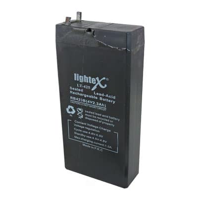 LIGHTEX LT-425 ΜΠΑΤΑΡΙΑ 4V 2.3Ah