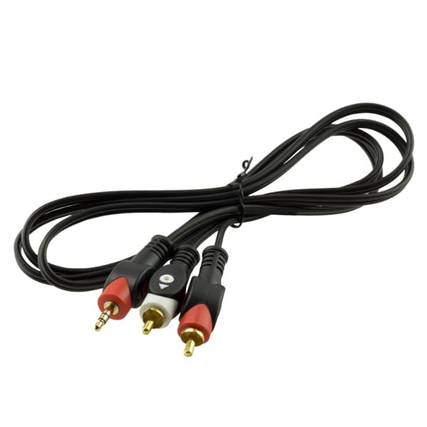 Καλώδιο Στερεοφωνικό 3.5mm αρσενικό σε 2x RCA αρσενικό 1.5M
