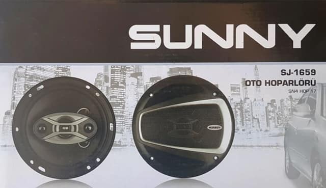 SUNNY SJ1659 SET 2PCS ΗΧΕΙΑ ΑΥΤΚΙΝΙΤΟΥ (SN4HOP17)