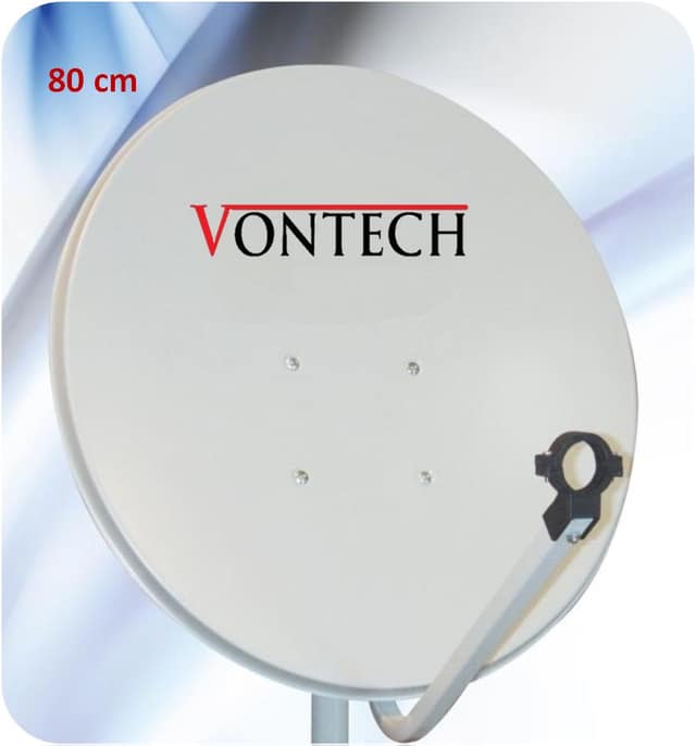 VONTECH Δορυφορικό Κάτοπτρο 80cm