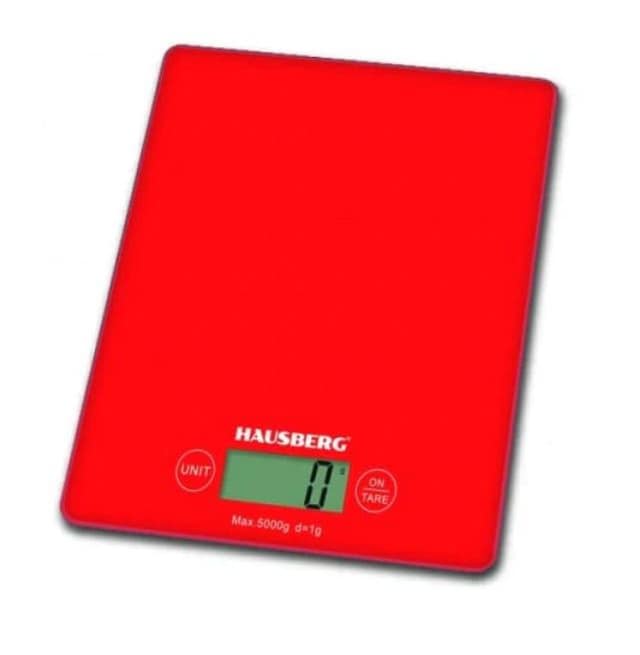 HAUSBERG HB-6011RS Ζυγαριά Κουζίνας