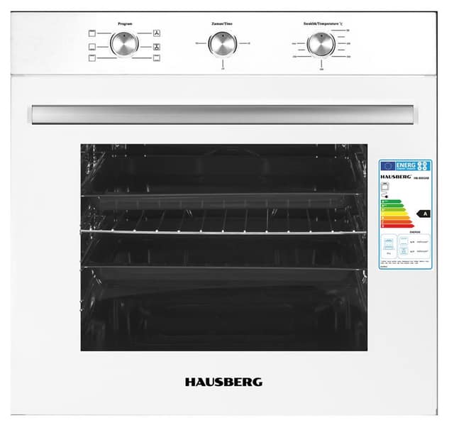 HAUSBERG HB-8053AB WHITE Εντοιχιζόμενος Φούρνος