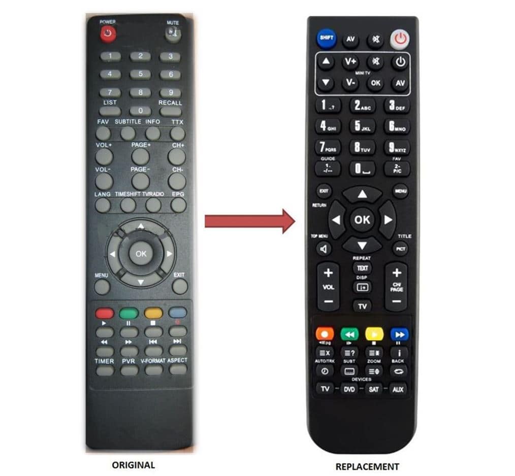 LEGENT HD4 TUNER MAX Τηλεχειριστήριο Αντικατάστασης
