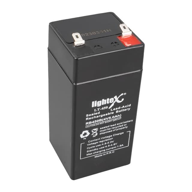 LIGHTEX LT-450 4V 5.0AH 47x47x100mm Μπαταρία