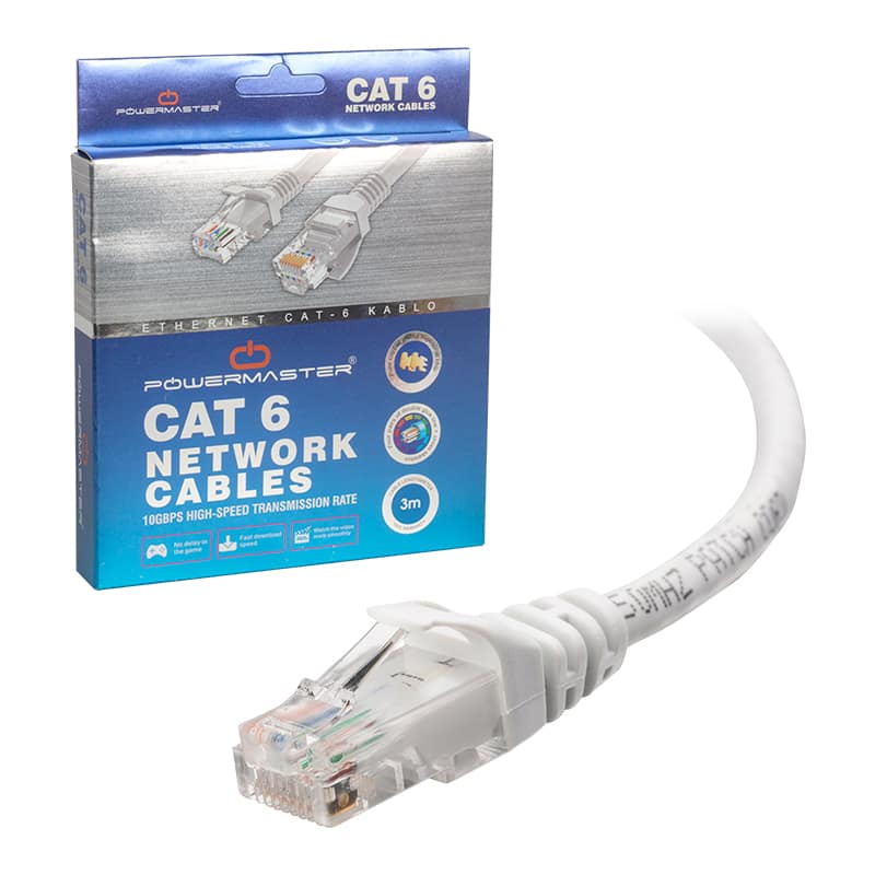POWERMASTER UTP ΚΑΛΩΔΙΟ CAT6E 3M