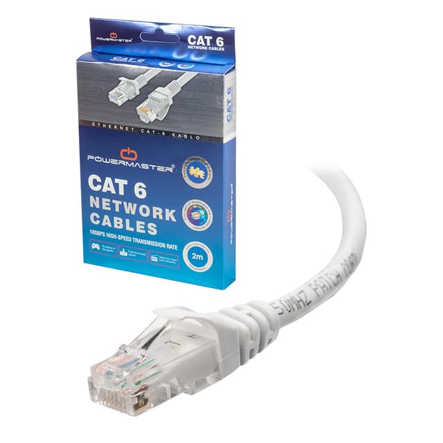 POWERMASTER UTP CAT6 Καλώδιο Ethernet 2m