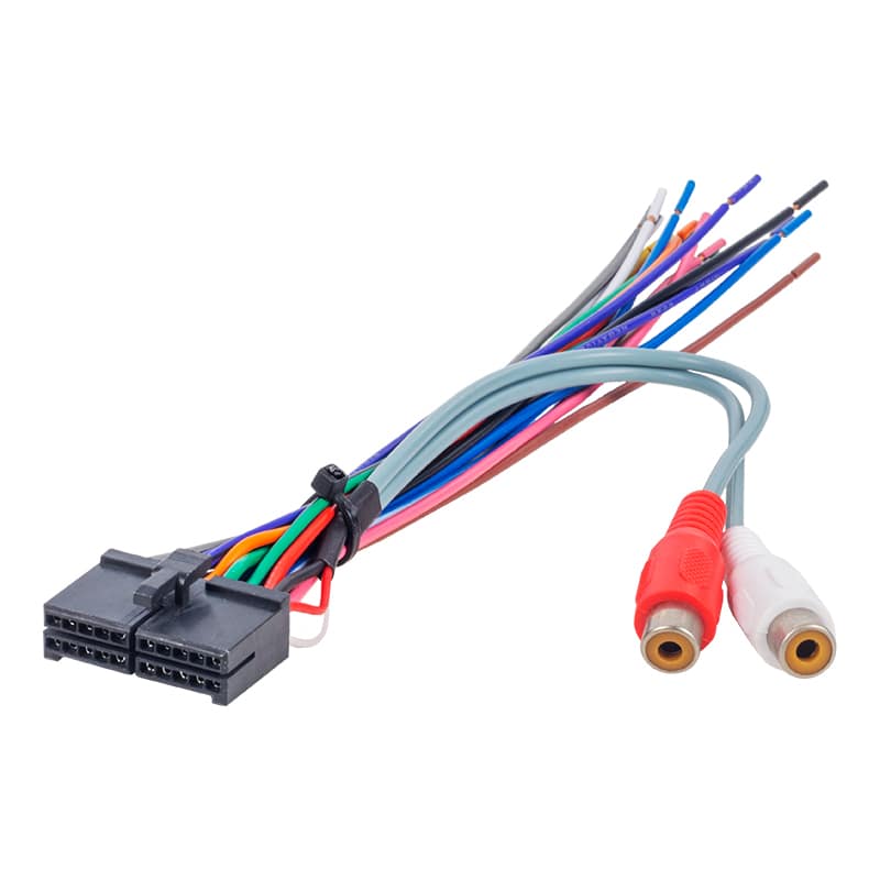 POWERMASTER FULLY 20 Pin Σύνδεσμος Αυτοκινήτου Ήχου Με RCA