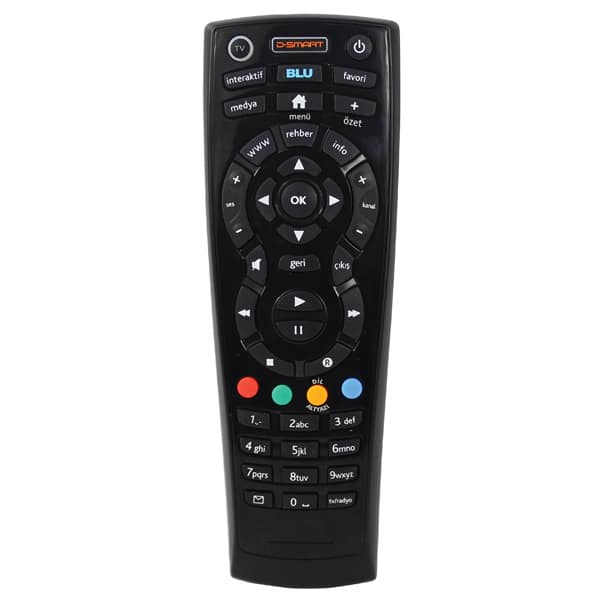 D-SMART BLU DVB-S Δέκτης Τηλεχειριστήριο