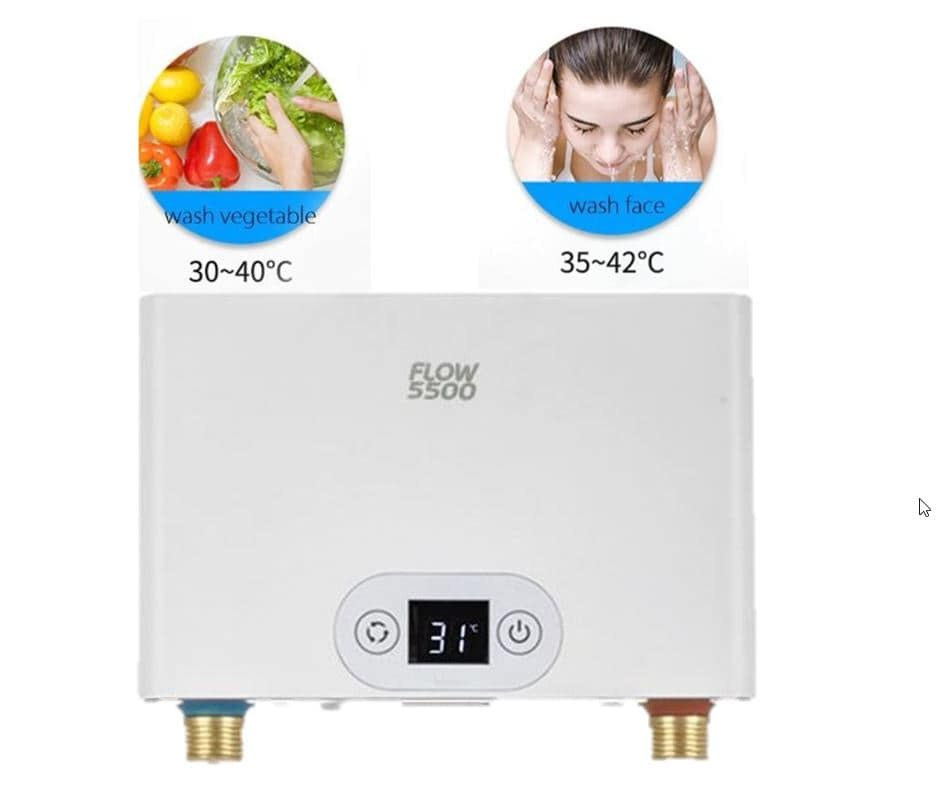 ΗΛΕΚΤΡΙΚΟΣ ΘΕΡΜΟΣΙΦΩΝΑΣ FLOW 5500 5.5KW