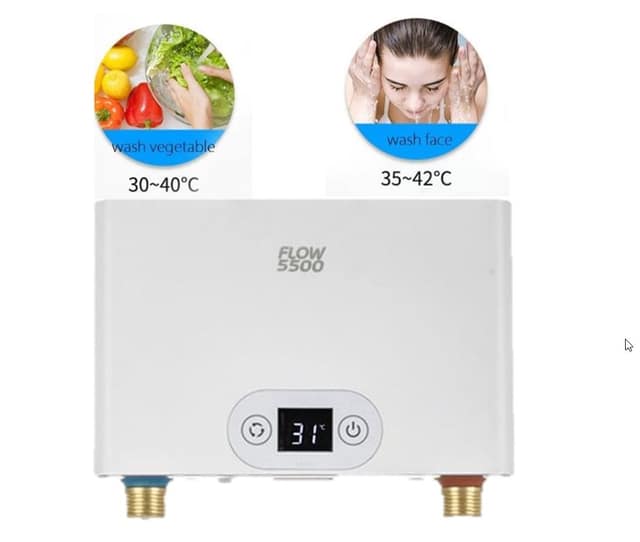 ΗΛΕΚΤΡΙΚΟΣ ΘΕΡΜΟΣΙΦΩΝΑΣ FLOW 5500 5.5KW