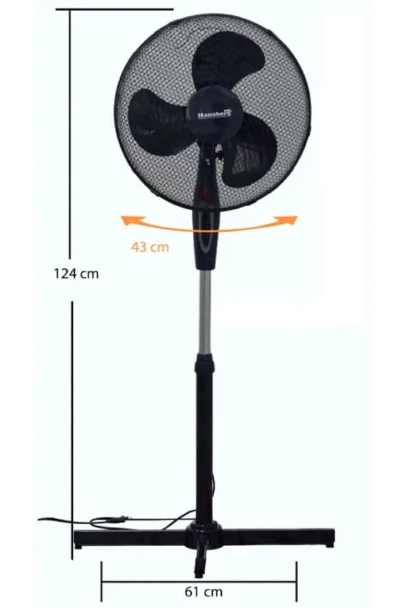 HAUSBERG HB-5100NG ΑΝΕΜΙΣΤΗΡΑΣ ΟΡΘΟΣΤΑΤΗΣ 55W