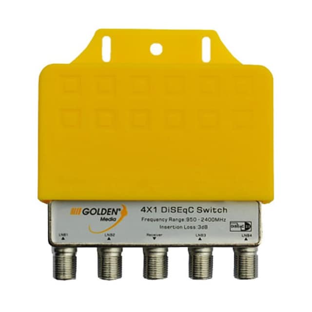 ΔΙΑΚΟΠΤΗΣ GOLDEN MEDIA GM410 4/1 OUT DISEqC