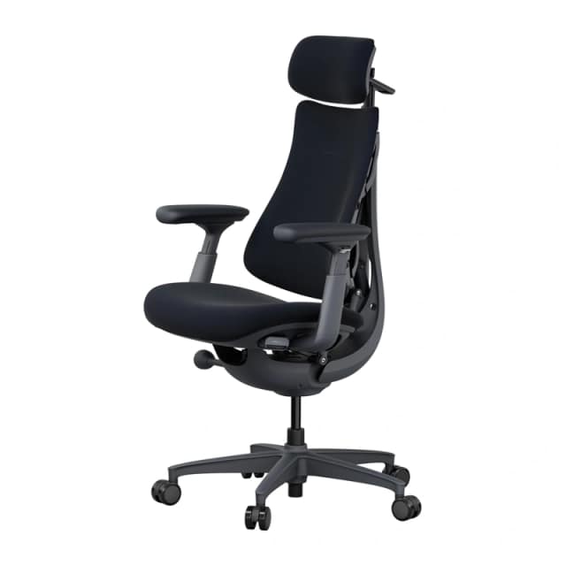 Εργονομική καρέκλα LiberNovo Omni 48 cm (Μαύρη)