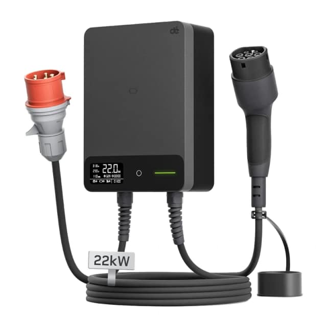 Wallbox dé 22kW με καλώδιο 10 μέτρων