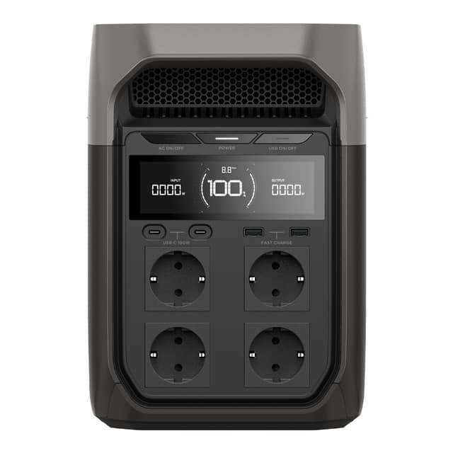 Δέσμη: EcoFlow Delta 3 + φορητό ηλιακό πάνελ 400W