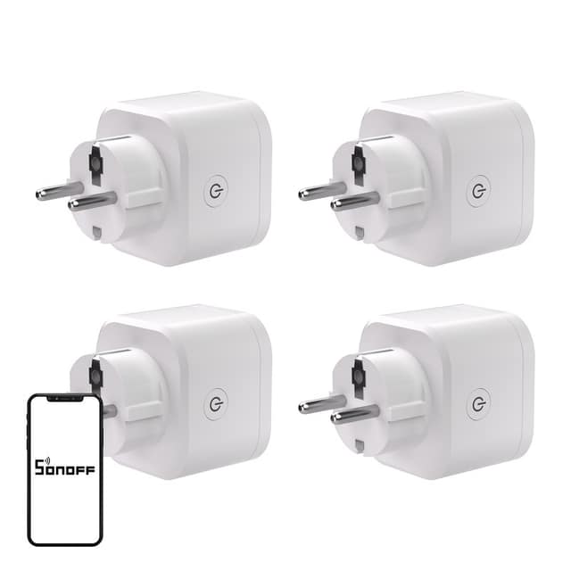 SONOFF S61s Matter Εξωτερική πρίζα μέσω Wi-Fi, συσκευασία 4 τεμαχίων