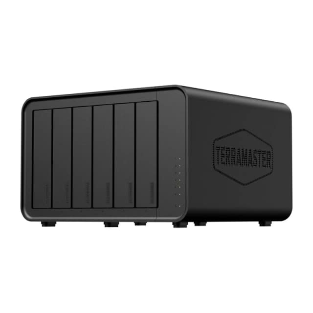 TERRAMASTER F6-424 NAS διακομιστής αρχείων με επεξεργαστή Intel Celeron N95, 8 GB μνήμης RAM, 6 θέσεις