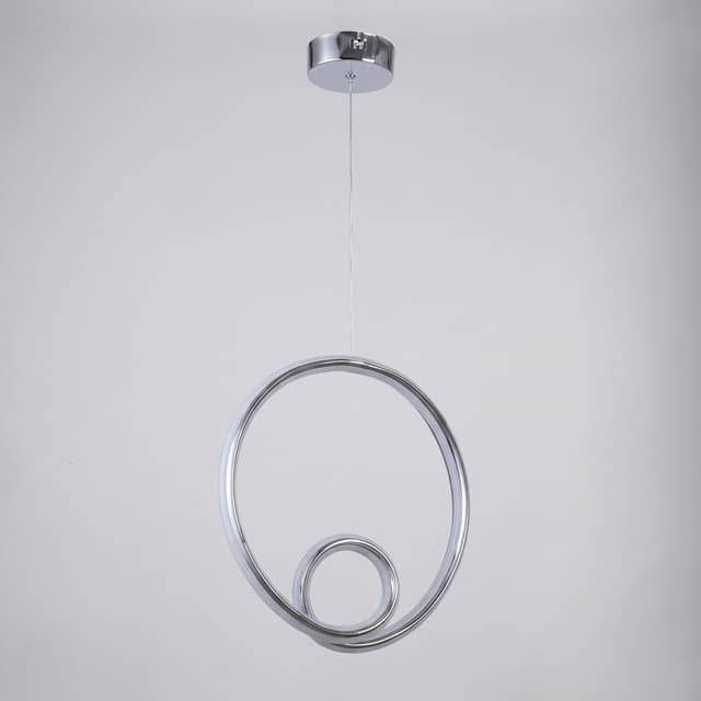 Φωτιστικό οροφής Lorentzo led μέταλλο νικελ 37x37x70