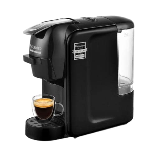 BRUNO καφετιέρα espresso 3 σε 1 BRN-0124, 1450W, 19 bar, μαύρη