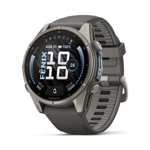 Garmin Watch Fenix 9 (47mm) Τιτάνιο Pebble Γκρι EU