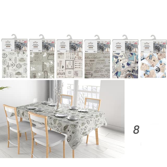 Τραπεζομάντηλο Πολυεστέρας 140x240cm Σε 6 Σχέδια