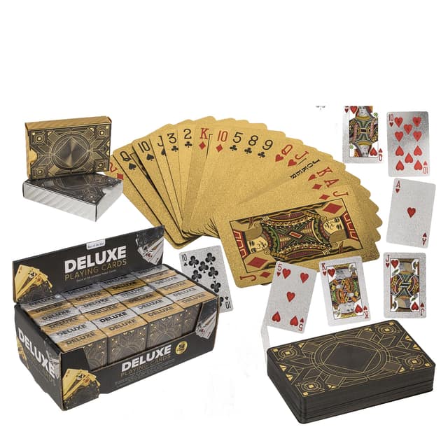Τράπουλα Deluxe 54 Κάρτες Σε 2 Χρώματα