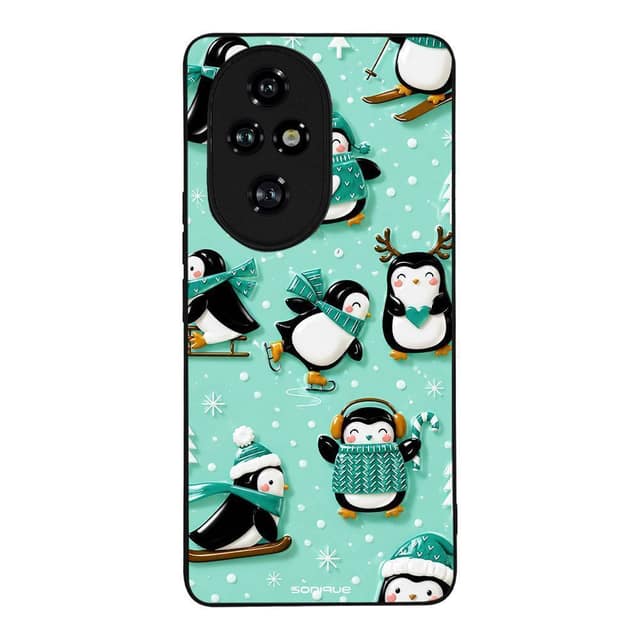 Θήκη Sonique It's Christmas Time Series για Honor 200 Pro 5G Sweet Penguin