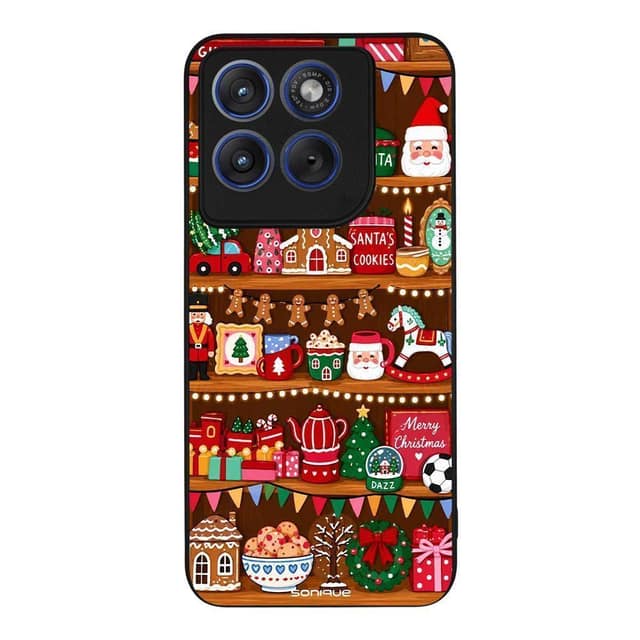 Θήκη Sonique It's Christmas Time Series για Motorola Edge 70 Fusion 5G Santa Cookies